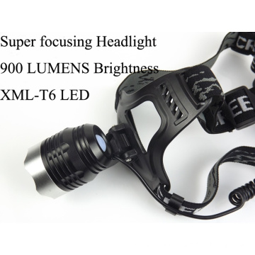 Super Focusing 1, 200 Lumen Xml-T6 LED-Scheinwerfer Scheinwerfer